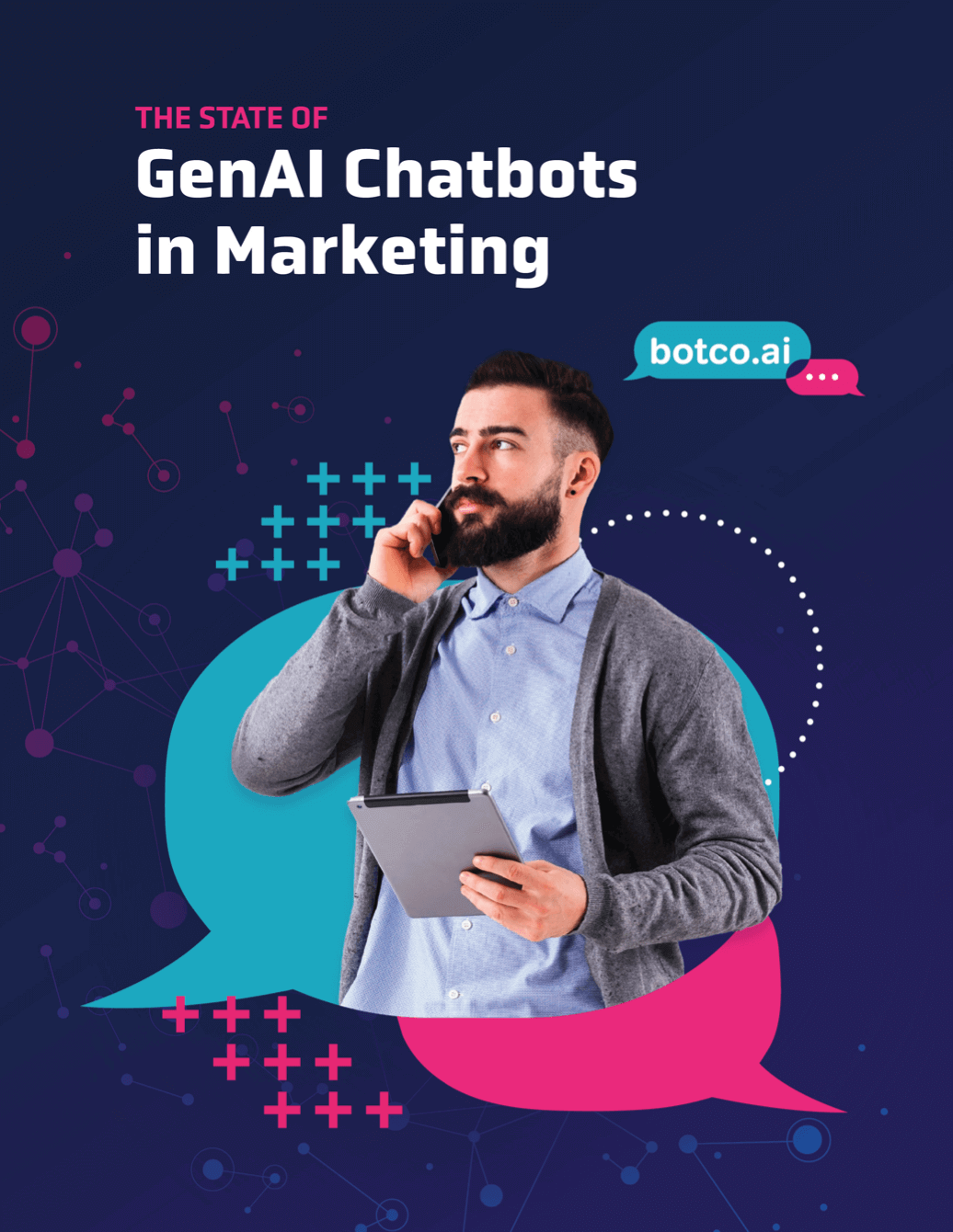 The State of GenAI Chatbots in Marketing Report by Botco.ai Cover-1